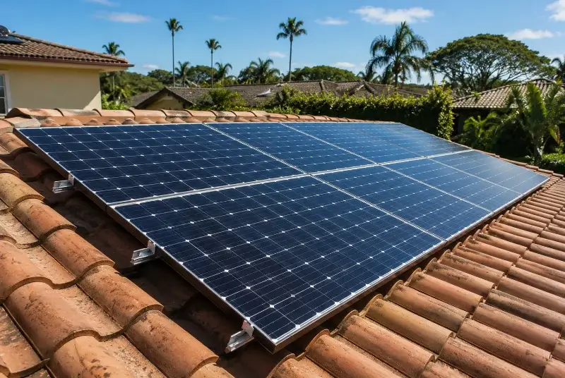 Installation de panneaux solaires à Saint-Chaptes